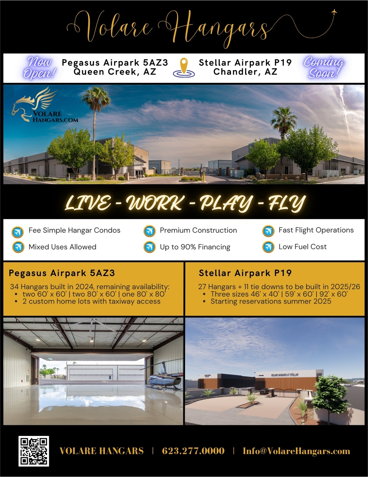 volare hangars flyer 2025