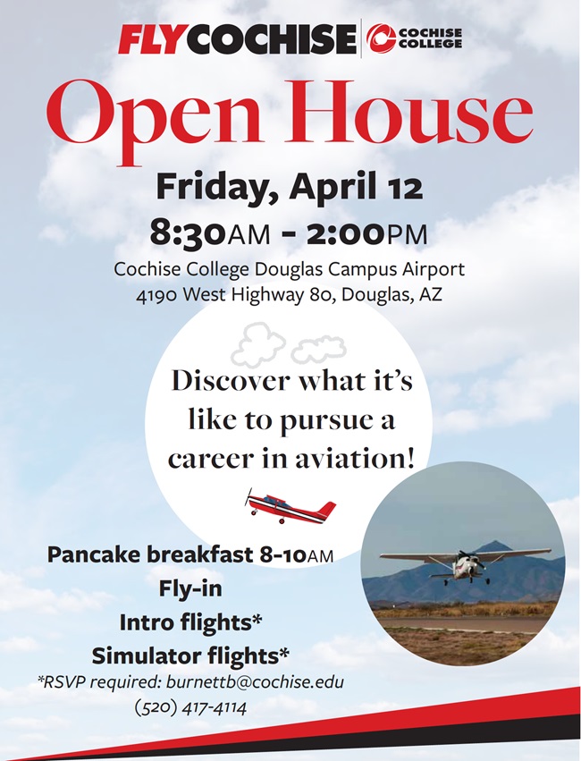 2024 12 april fly cochise open house