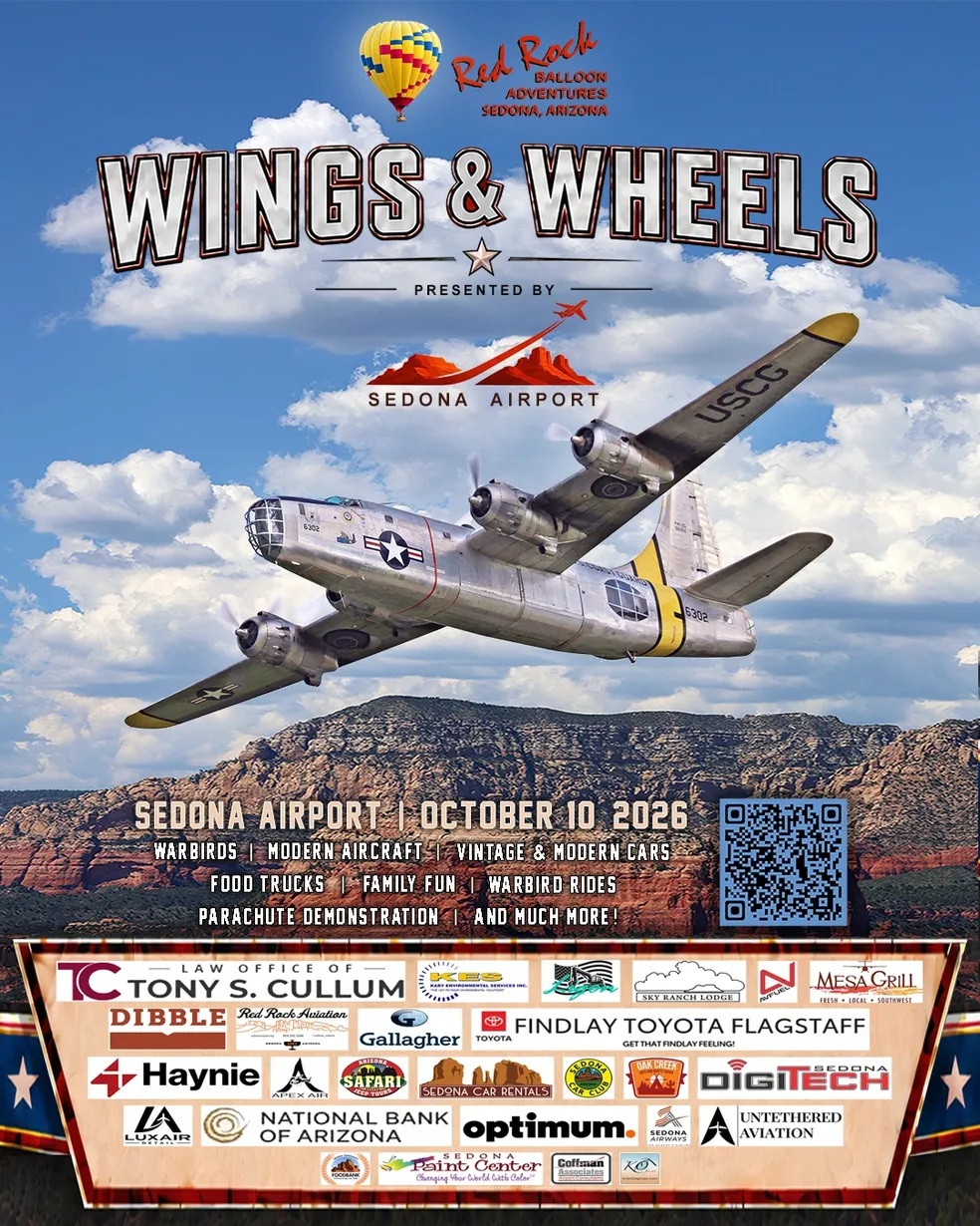 2026 sedona airport wings and wheels