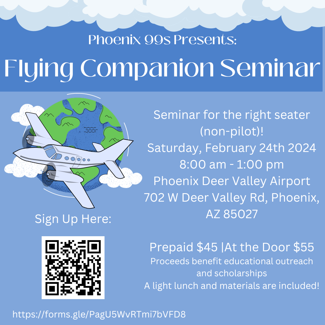 2024 phoenix 99s flying companion seminar