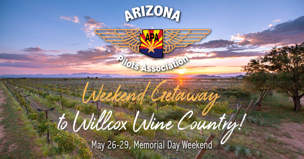 Header MailChimp 2023 05 Weekend getaway to willcox wine country