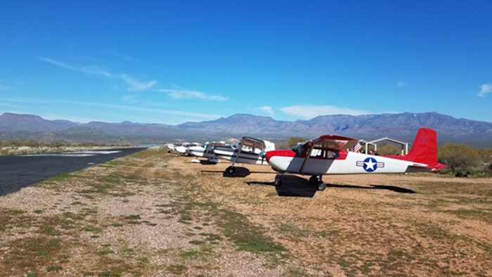 march 21 day trip grapevine airstrip 88az airstrip