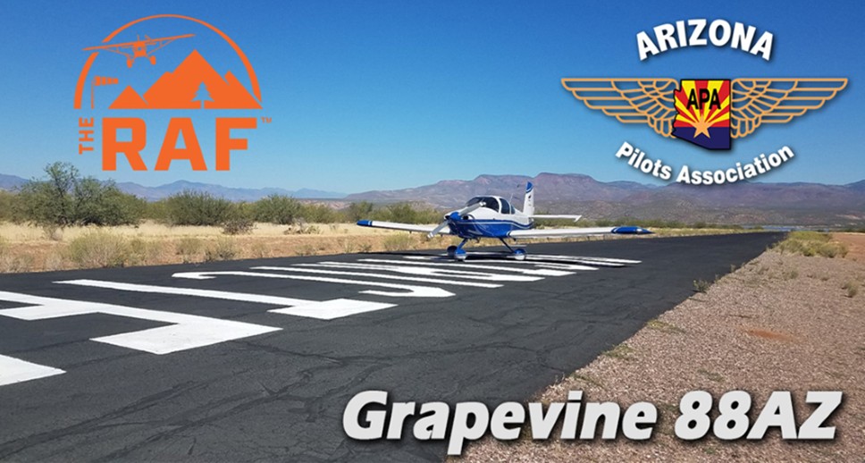march 21 day trip grapevine airstrip 88az raf