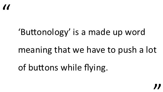 aviation buttonology definition
