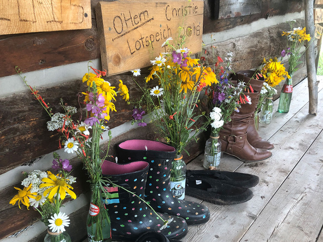sprucedale alpine front porch