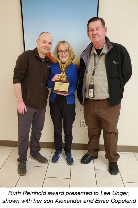 2023 02 president report ruth reinhold award lee unger