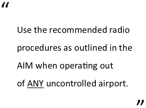 executive director report january 2023 recommended radio procedures