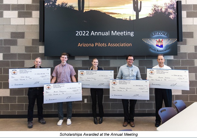 president report 2022 10 scholarships awarded at the annual meeting