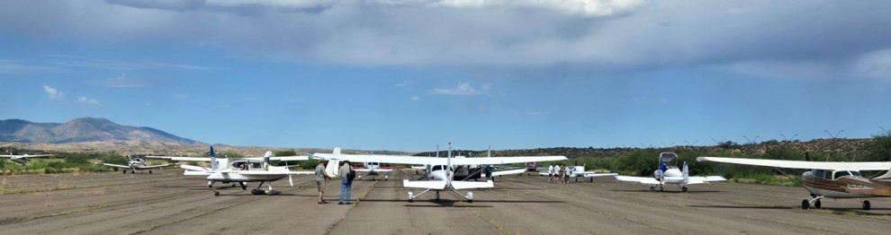 great turnout for saturdays san carlos fly out breakfast airport