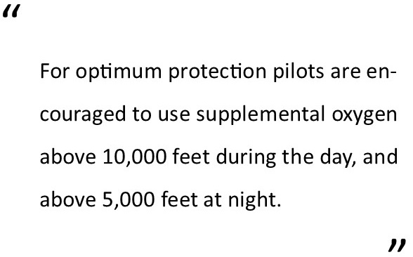 hypoxia use supplemental oxygen