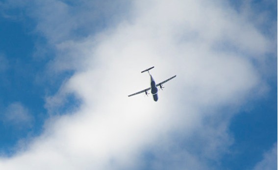 spring training airplane