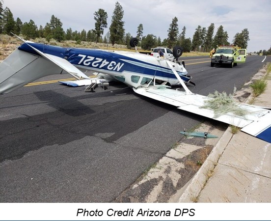 accident summary grand canyon villiage mile post 236 sr 64